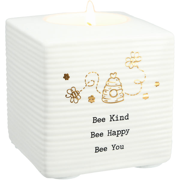 pavilion gift company Bee Kind 2.75" Tealight Holder