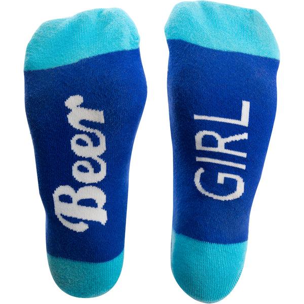 pavilion gift company Beer Girl Ladies Cotton Blend Sock