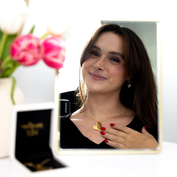Pavilion Gift Company Believe 18.5" Gold Plated Engraved Necklace