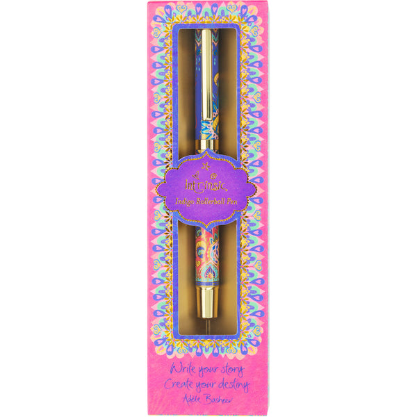 Pavilion Gift Company Believe Boxed Gift Pen With Indigo (Purple) Ink