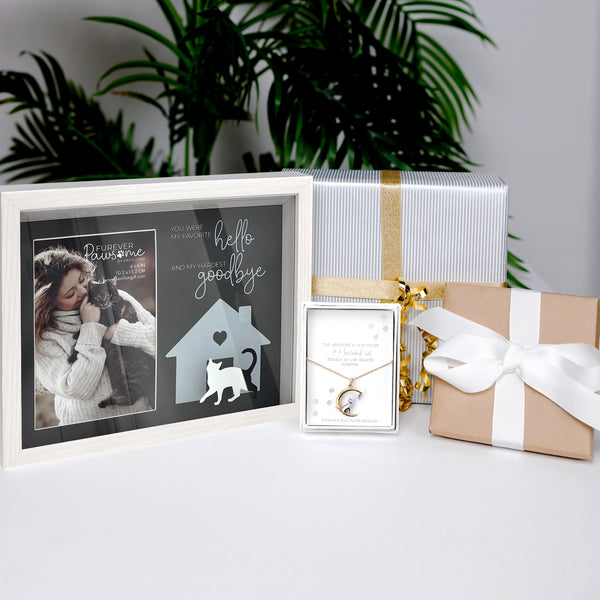 Pavilion Gift Company Beloved Cat 16.5"-18.5" Pet Memorial Necklace