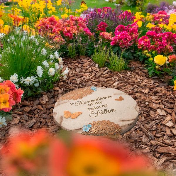 Pavilion Gift Company Beloved Father 10" Garden Stone