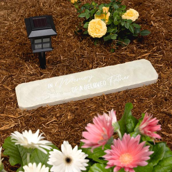 Pavilion Gift Company Beloved Father 16" X 3.75" Garden Stone
