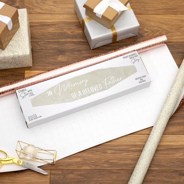 Pavilion Gift Company Beloved Father 16" X 3.75" Garden Stone