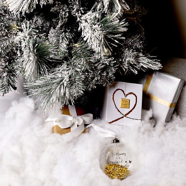 Pavilion Gift Company Beloved Grandfather 4" Glass Ornament