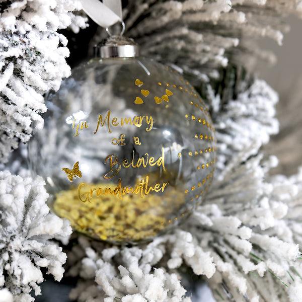 Pavilion Gift Company Beloved Grandmother 4" Glass Ornament