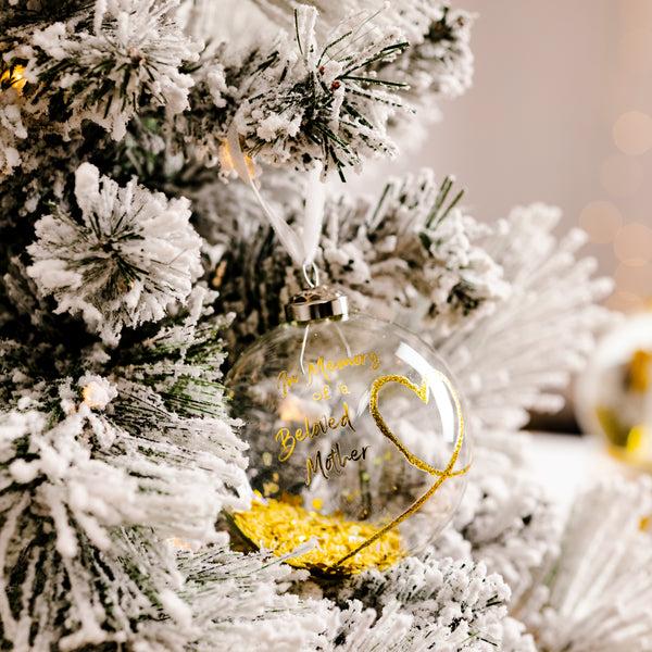 Pavilion Gift Company Beloved Mother 4" Glass Ornament