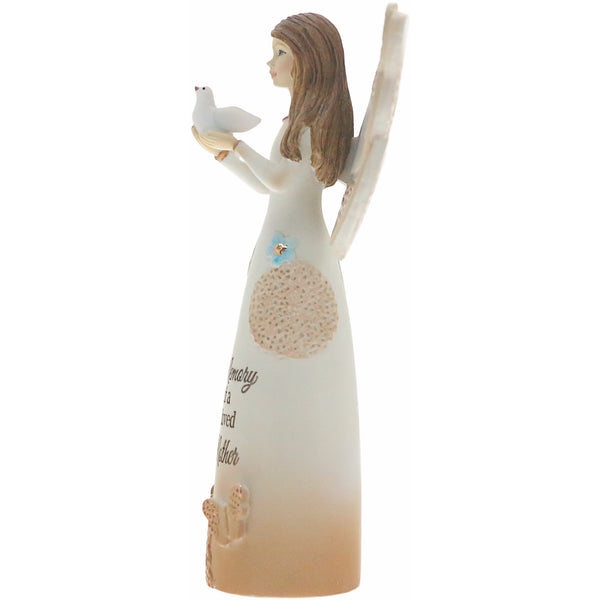 Pavilion Gift Company Beloved Mother 5.5" Angel Holding Dove