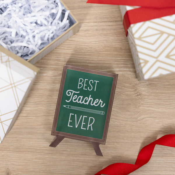 Pavilion Gift Company Best 4" Acrylic Chalkboard Plaque