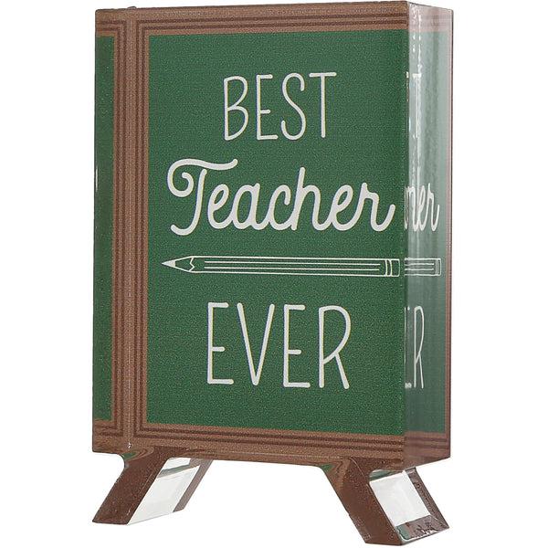 pavilion gift company Best 4" Acrylic Chalkboard Plaque