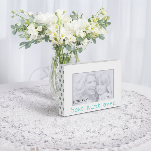 Pavilion Gift Company Best Aunt 7.5" X 5.5" Frame (Holds 4" X 6" Photo)