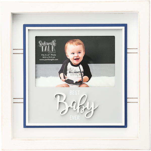 pavilion gift company Best Baby 10" Frame (Holds 6" x 4" Photo)