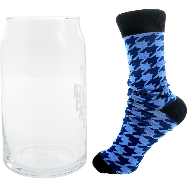 Pavilion Gift Company Best Brother 16 Oz Beer Can Glass And Sock Set
