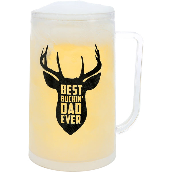 pavilion gift company Best Buckin' 12 oz Freezer Stein