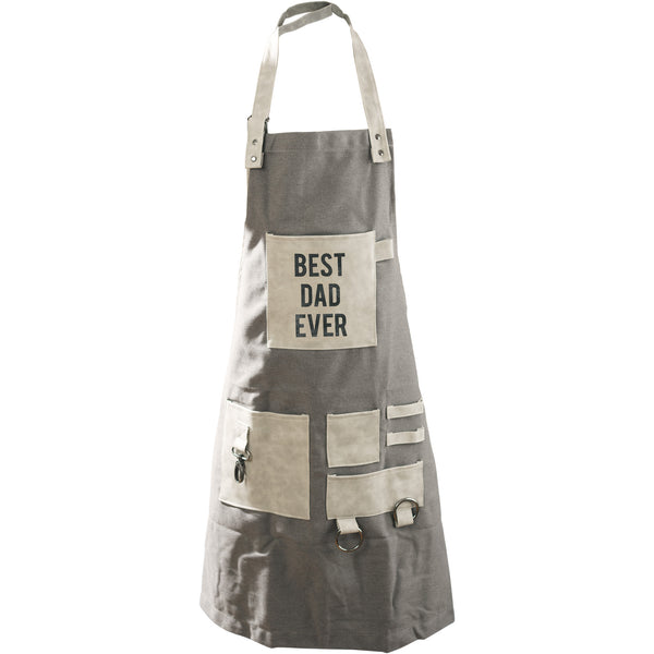 pavilion gift company Best Dad Canvas Grilling Apron