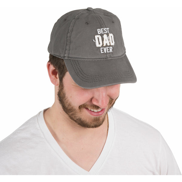 Pavilion Gift Company Best Dad Dark Gray Adjustable Hat