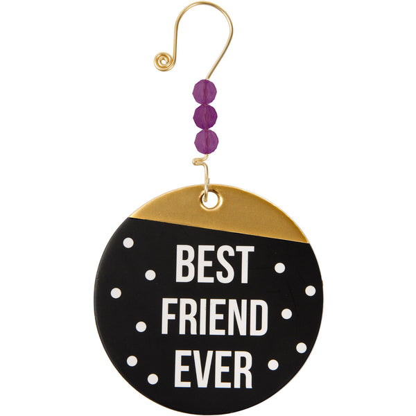 pavilion gift company Best Friend Ever 3.5" Paper Ornament
