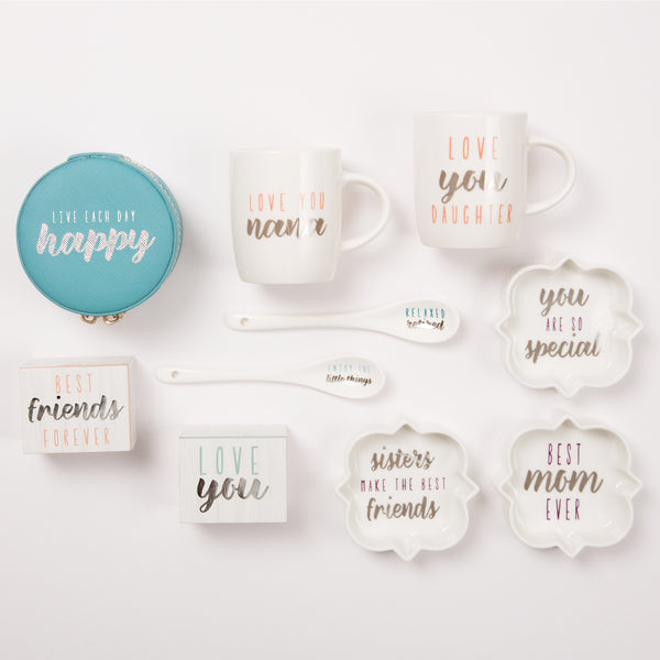 Pavilion Gift Company Best Friends 2.25" X 1.2" X 1.5" MDF Trinket Box