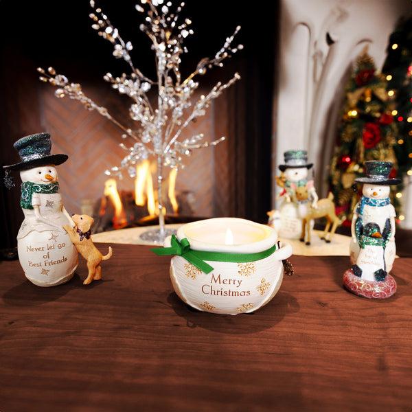 Pavilion Gift Company Best Friends 6" Snowman With Puppy