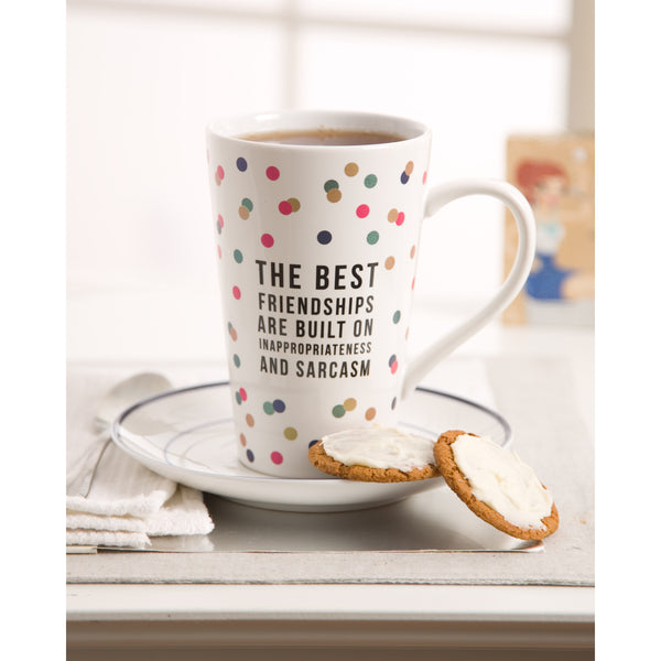 Pavilion Gift Company Best Friends Forever 18 Oz Cup