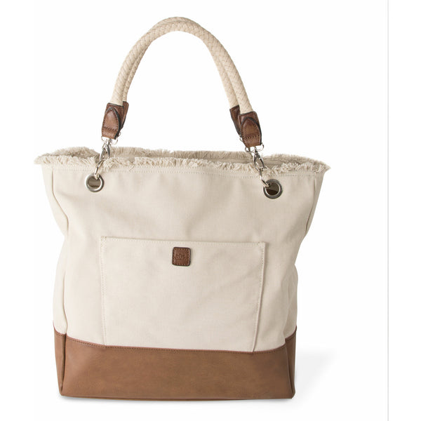 Pavilion Gift Company Best Life 18" X 15" X 6.75" Large Canvas Tote Bag