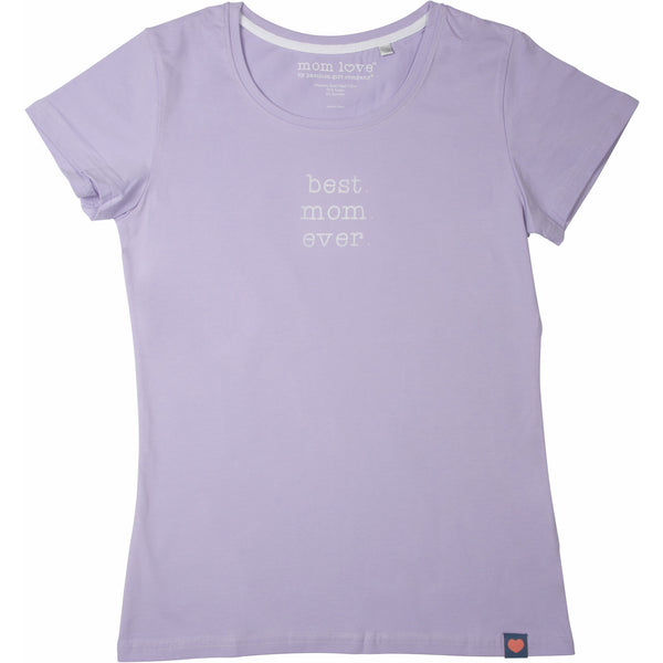 Pavilion Gift Company Best Mom Small Purple T-Shirt