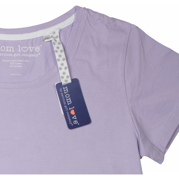 Pavilion Gift Company Best Mom Small Purple T-Shirt