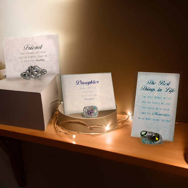 Pavilion Gift Company Best Things 4" X 6" Jeweled Photo Frame
