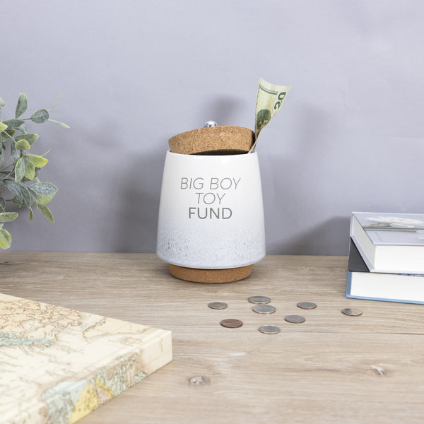 Pavilion Gift Company Big Boy Toy 6.5" Ceramic Savings Bank