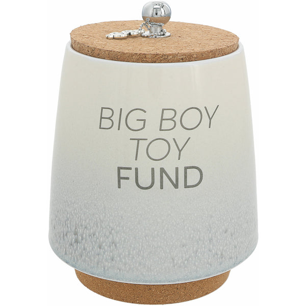 pavilion gift company Big Boy Toy 6.5" Ceramic Savings Bank