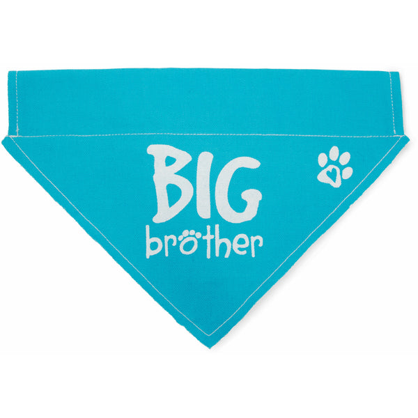 pavilion gift company Big Brother 12" x 8" Canvas Slip on Pet Bandana