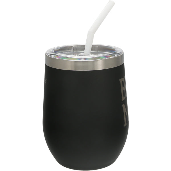 Pavilion Gift Company Bitch Mode 12 Oz Stemless Travel Tumbler With Straw