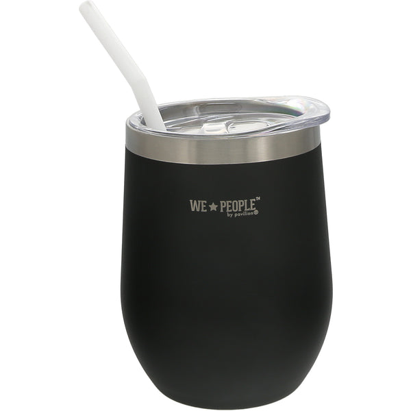 Pavilion Gift Company Bitch Mode 12 Oz Stemless Travel Tumbler With Straw