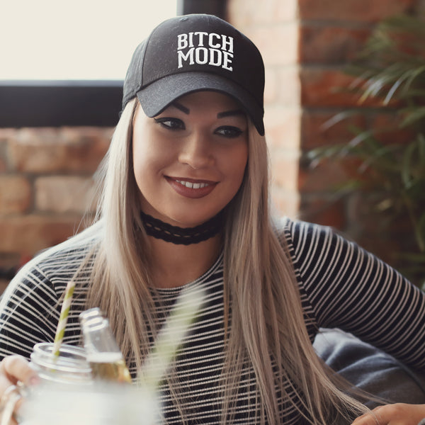 Pavilion Gift Company Bitch Mode Black Adjustable Hat