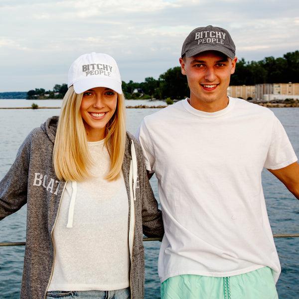 Pavilion Gift Company Bitchy People Dark Gray Adjustable Hat