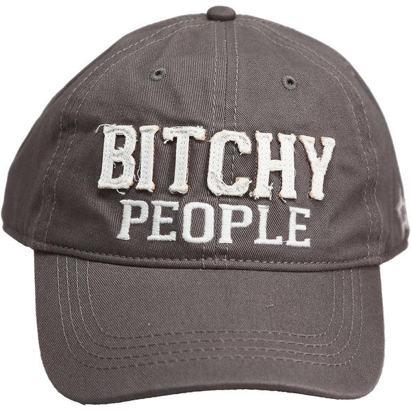 pavilion gift company Bitchy People Dark Gray Adjustable Hat