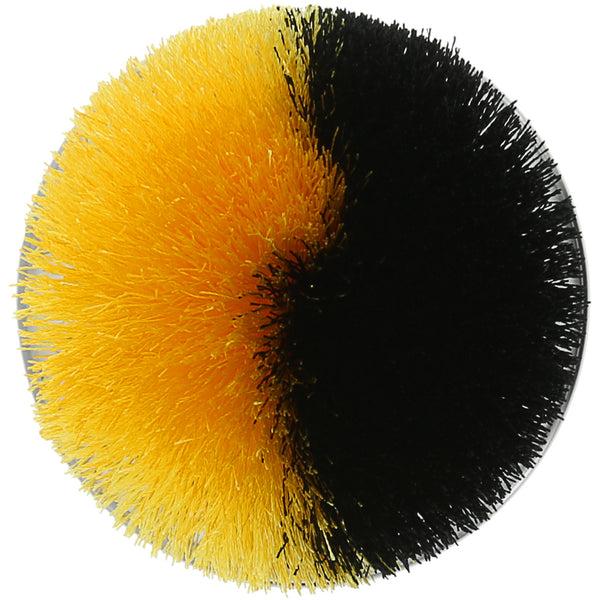 Pavilion Gift Company Black & Yellow 2.75" Pom Pom Lid