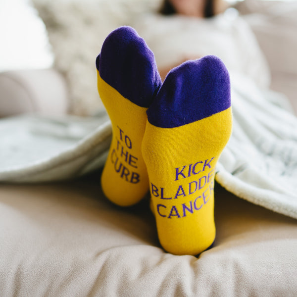 Pavilion Gift Company Bladder Cancer S/M Unisex Sock