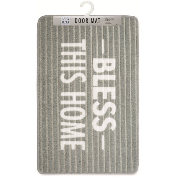 Pavilion Gift Company Bless This Home 27.5" X 17.75" Floor Mat