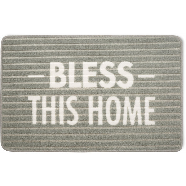 pavilion gift company Bless This Home 27.5" x 17.75" Floor Mat