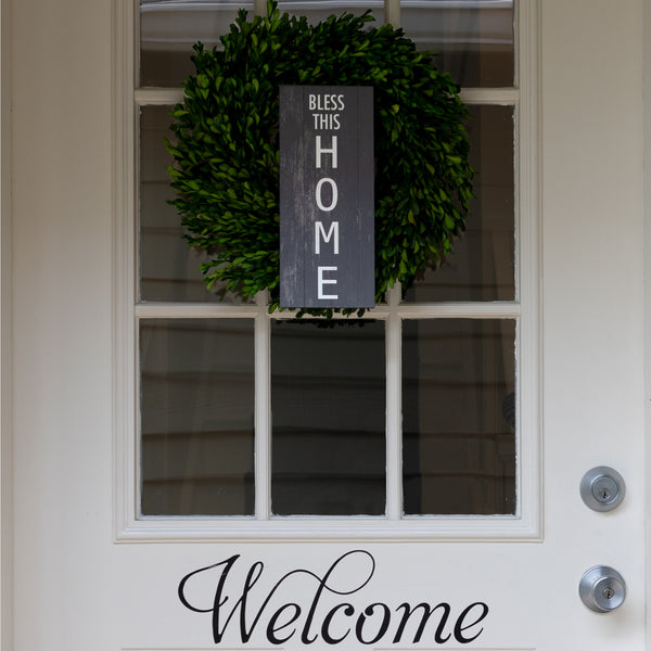 Pavilion Gift Company Bless This Home 5" X 12" Plaque
