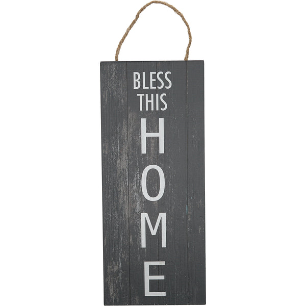 pavilion gift company Bless This Home 5" x 12" Plaque