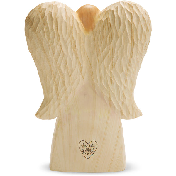 Pavilion Gift Company Bless This Home 9" Angel With Birdhouse