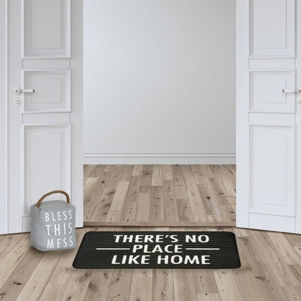 Pavilion Gift Company Bless This Mess 5" X 6" Gray Door Stopper