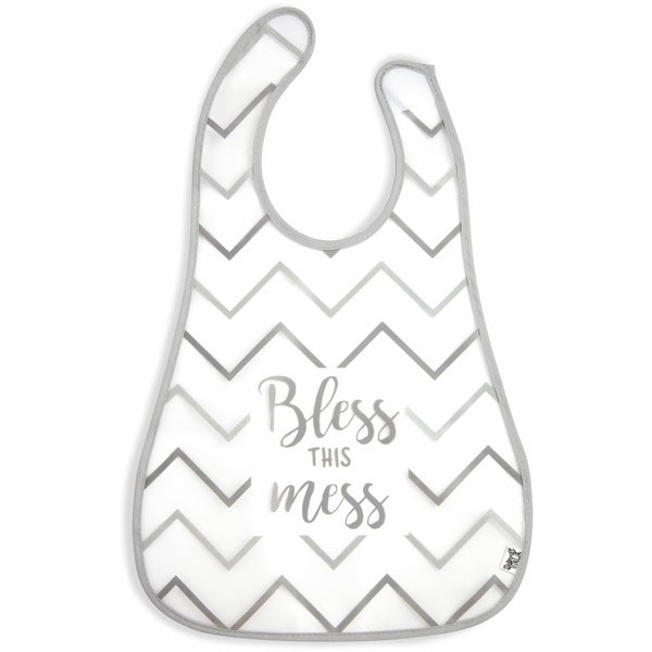pavilion gift company Bless This Mess Waterproof Bib