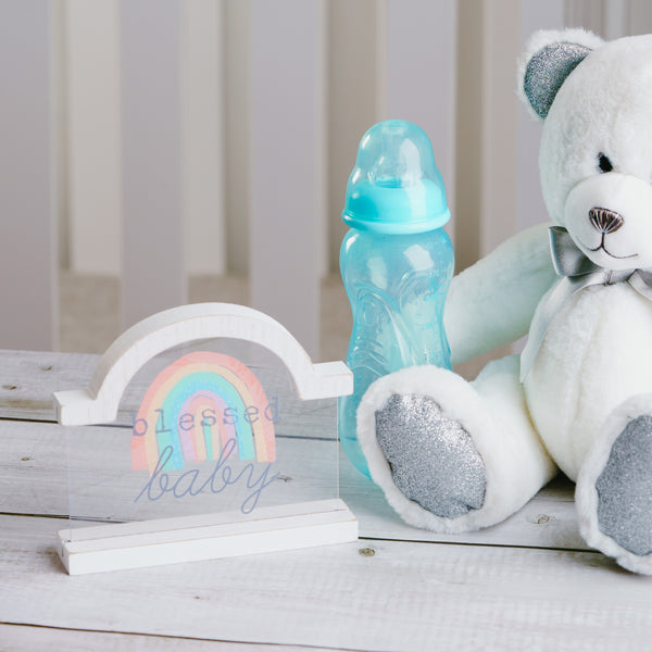 Pavilion Gift Company Blessed Baby 5" Self-Standing Plaque