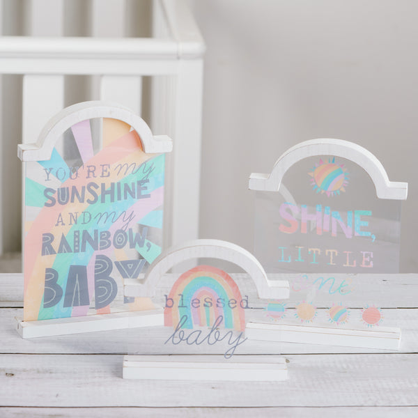 Pavilion Gift Company Blessed Baby 5" Self-Standing Plaque