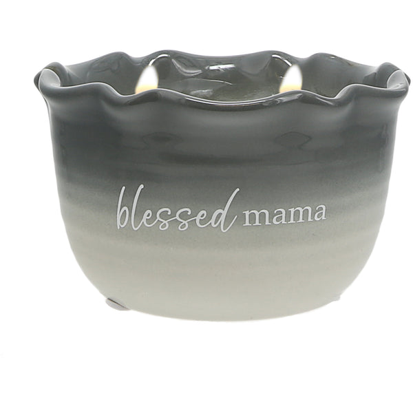 pavilion gift company Blessed Mama 11 oz - 100% Soy Wax Reveal Candle Scent: Tranquility