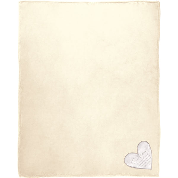 Pavilion Gift Company Blessing 50" X 60" Royal Plush Blanket