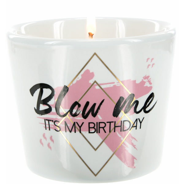 pavilion gift company Blow Me 8 oz Soy Wax Candle Scent: Tranquility